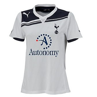 Tottenham Puma 2010-11 Tottenham Home Puma Womens Football Shirt
