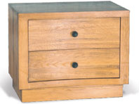 Oak Bedside Cabinet