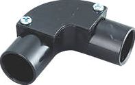 Tower, 1228[^]24066 Inspection Elbow 20mm Black Pack of 1 24066