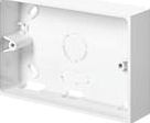 Tower, 1228[^]26211 Mini Skirting Trunking 32mm 2G Surface Box