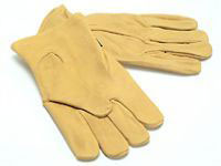 Tgl408M Mens Grain Cowhide Gloves Med