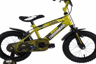 Townsend Boys Commander Bike - Camo Green, 4-6 Years