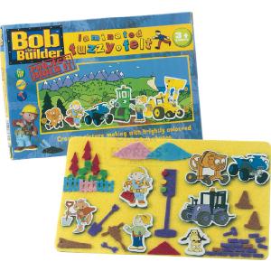 Fuzzy Felt Bob The Builder Laminated Set