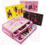 Fuzzy-Felt Glitter Princess Deluxe Set