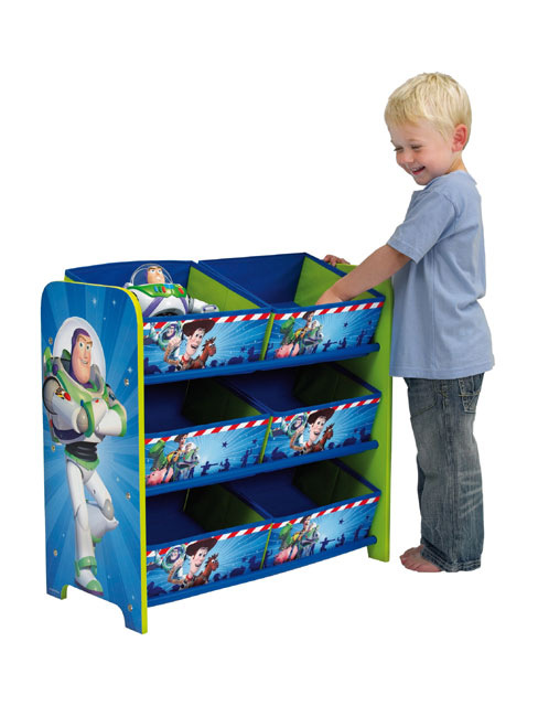 Buzz Lightyear Toy Story 6 Bin Storage Unit