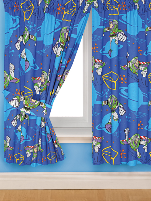 Buzz Lightyear Toy Story Infinity Curtains 54