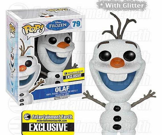 Toy Zany Olaf with Glitter Disney Frozen POP! #79 Vinyl Exclusive Figure