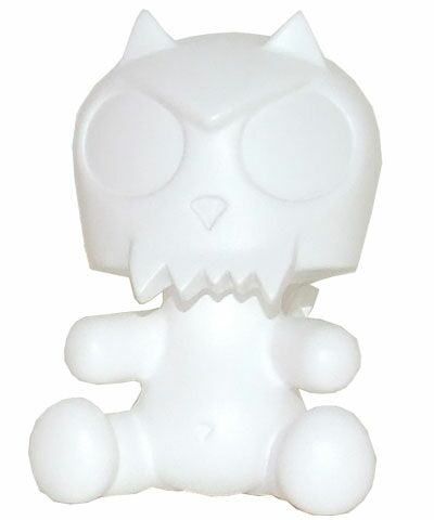 3.5 Baby Qee DIY Devil D Toyer White