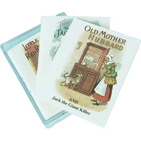 Toyday Set of 4 miniature fairytale books