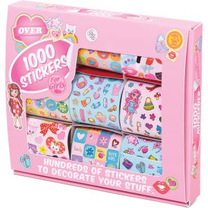 1000 Girls Sticker Set