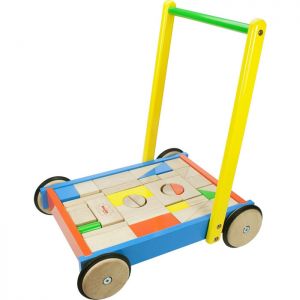 Baby Walker with Wooden Blocks