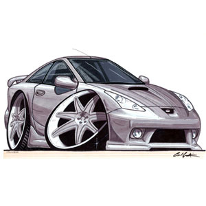 Celica Mk5 - Silver T-shirt