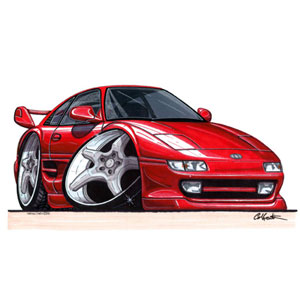 MR2 Mk2 - Red Kids T-shirt