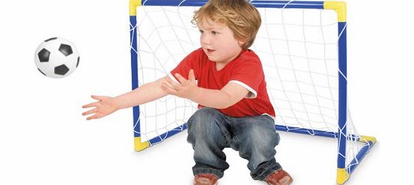 Toyrific Football Goal Net/ Ball and Pump