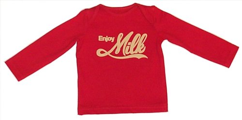 Toytopia Enjoy Milk T-Shirt - 6-12 months