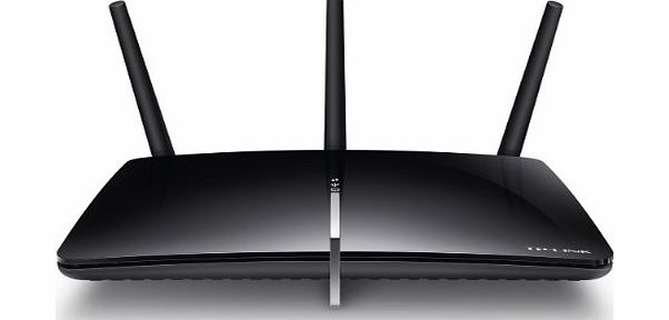 TP-Link Archer D7 AC1750 Wireless Gigabit ADSL2  Modem Router for Phone Line Connections (2.4 GHz 450 Mbps, 5 GHz 1300 Mbps, 2 USB Ports for Storage Sharing, Media/Print Server)