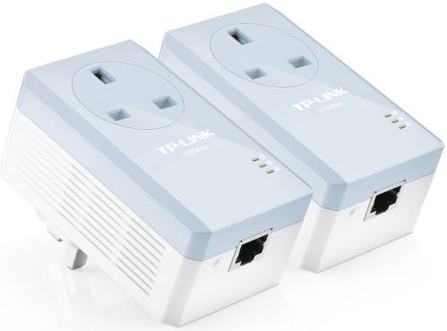 TP-Link TL-PA451KIT AV500 Powerline Adapter with AC Pass Through Starter Kit