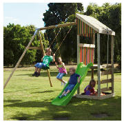 TP Multi Activity Adventure Wood Play Frame -