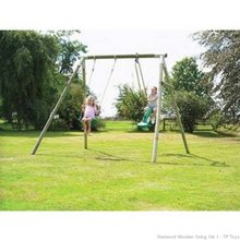 Sherwood Wooden Swing Set 1 - TP Toys