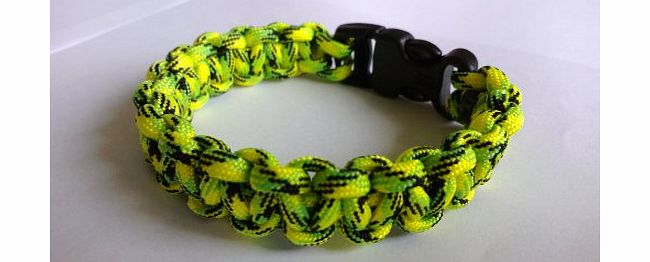 Tradewinds 7`` Dragonfly Paracord 550 Cobra Stitch Survival Bracelet/Wristband. Handmade in Norfolk U.K.