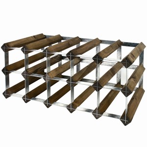 Wooden Wine Racks - Dark Oak (3x4