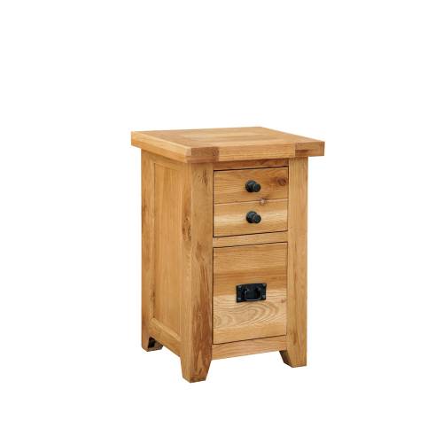 Trafalgar Oak Furniture Trafalgar Oak Bedside Table