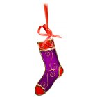 Traidcraft Christmas Stocking Tree Decorations (x2)