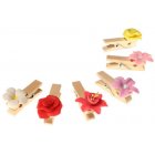 Traidcraft Flower Pegs (set of 6)