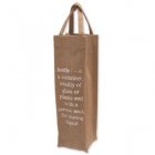 Traidcraft Jute Bottle Bag