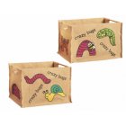 Traidcraft Jute Toy Baskets (set of 2)