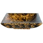 Traidcraft Large Mango Wood Square Bowl