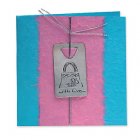 Traidcraft Purse Bookmark Card - 15457