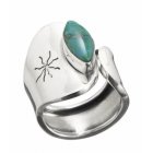 Traidcraft Silver Adjustable ring