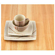 Trail 16 piece dinner set