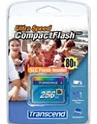 Transcend 256MB CompactFlash Card 80x Speed