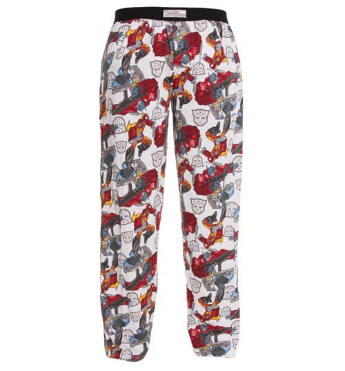 Autobots White Lounge Pants