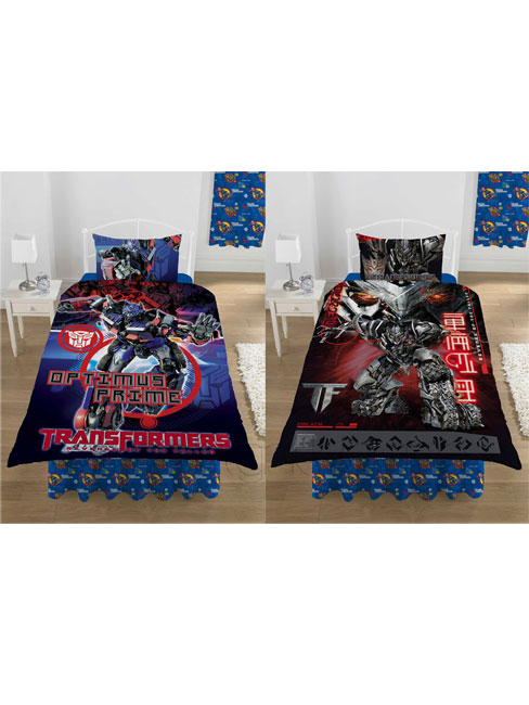 Transformers Good Vs. Evil Duvet Cover