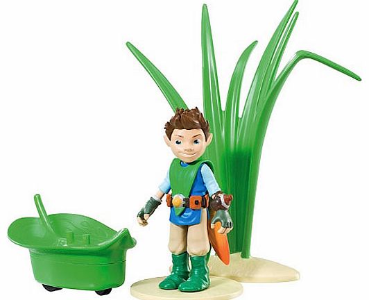 Tree Fu Tom Deluxe Figure - Tom and Skateboard