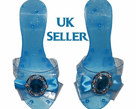 Trendy Little Angels Frozen Elsa Disney style Dress Up Shoes Accessory