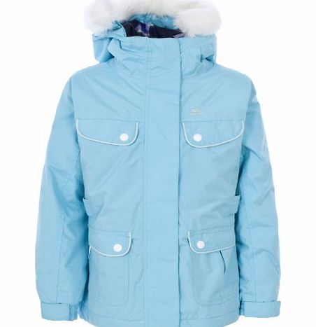 Trespass Girls Vinnia Ski Jacket - Blue Wave, 9/10 Years