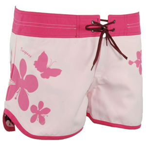 Ladies Trespass Elo Reversable Short. Candyfloss