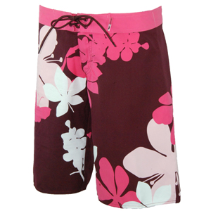 Ladies Trespass Taburo Boardshort. Plum