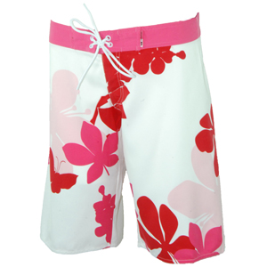 Ladies Trespass Taburo Boardshort. White