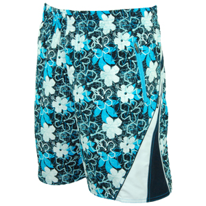 Mens Trespass Cutback Boardshort. Pacific Print