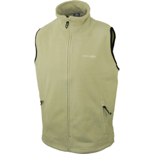 Trespass Mens Trespass Blag Fleece Gillet. Mushroom