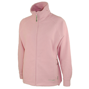 Tresspass Ladies Ladies Trespass Angara Full Zip Fleece. Rosy