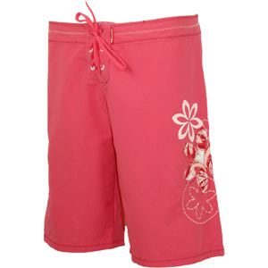 Ladies Trespass Largo Boardshort. Sorbet