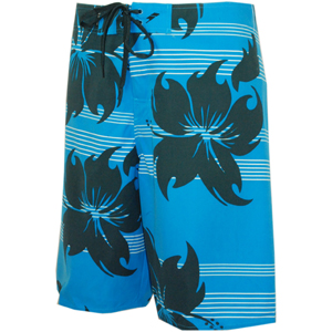 Mens Trespass Wrasse Boardshorts. Harbour Blue