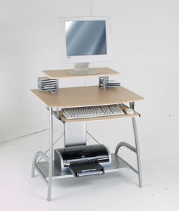 Intro Harston Workstation Silver Frame