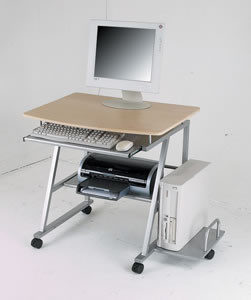 Intro Sutton Workstation Mobile Silver